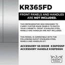 Kucht 5-Piece Appliance Package - 48" Gas Range, 36" Panel Ready Refrigerator, Under Cabinet Hood, Panel Ready Dishwasher, & Microwave Oven