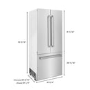 zline-36-19-6-cu-ft-panel-ready-built-in-3-door-french-door-refrigerator-with-internal-water-and-ice-dispenser-rbiv-36