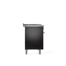 ILVE Professional Plus II 48" Dual Fuel Range with 5 Sealed Burners Griddle French Top Triple Glass Door - UP48FSWMP