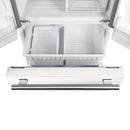 FORNO Espresso Gallipoli 30-inch 17.5 cu. ft. French Door Refrigerator with Ice Maker