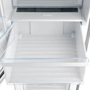 FORNO Guardia 46.8-Inch 21.6 cu.ft. Side-by-Side Bottom Freezer Refrigerator in Stainless Steel