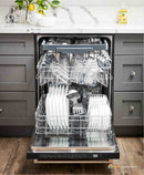 Thor Kitchen 4-Piece Appliance Package - 30-Inch Gas Range, Refrigerator, Dishwasher, and Microwave in Stainless Steel