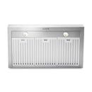 Thor Kitchen 5-Piece Appliance Package - 36-Inch Electric Range, Pro-Style Wall Mount Range Hood, Refrigerator, Dishwasher, and Microwave in Stainless Steel