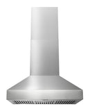 Thor Kitchen 5-Piece Appliance Package - 36-Inch Electric Range, Pro-Style Wall Mount Range Hood, Refrigerator, Dishwasher, and Microwave in Stainless Steel