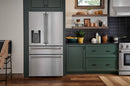 Thor Kitchen 6-Piece Appliance Package - 30-Inch Electric Range, Wall Mount Range Hood, Refrigerator with Water Dispenser, Dishwasher, Microwave, and Wine Cooler in Stainless Steel