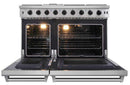 Thor Kitchen 6-Piece Appliance Package - 48-Inch Gas Range, French Door Refrigerator, Under Cabinet 11-Inch Hood, Dishwasher, Microwave Drawer, and Wine Cooler in Stainless Steel