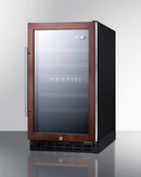 Summit 18" Wide Built-In Wine Cellar, ADA Compliant (Panel Not Included)