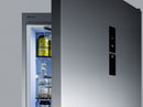 Summit 24" Wide Bottom Freezer Refrigerator With Icemaker