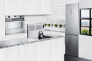 Summit 24" Wide Bottom Freezer Refrigerator With Icemaker