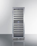 Summit 24" Wide Dual-Zone Wine Cellar