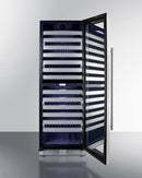 Summit 24" Wide Dual-Zone Wine Cellar