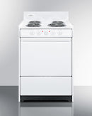Summit 24" Wide Electric Coil Top Range