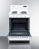 Summit 24" Wide Electric Coil Top Range