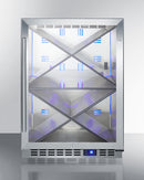 Summit 24" Wide Single Zone Outdoor Commercial Wine Cellar