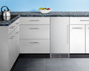 Summit Built-In Outdoor 50 lb. Clear Icemaker ADA Compliant