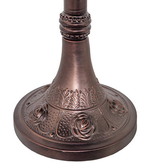 Meyda 11" High Jeweled Rose Table Base '10061