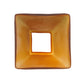 Meyda 5"Sq Bungalow Frosted Amber Shade '101510