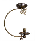 Meyda 4.5"W GAS REPRO.W/4"FITTER SEMI FLUSH'101563