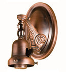 Meyda 4" WIDE 1 LT WALL SCONCE HARDWARE'101908