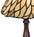Meyda 13"H Willow Jadestone Mini Lamp '103041
