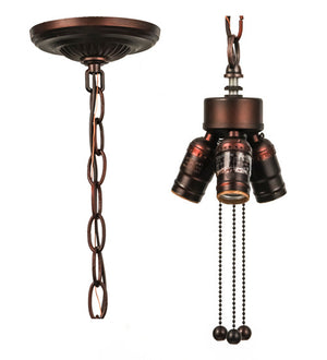 Meyda 5" Wide 3 Light Pendant Hardware '10338
