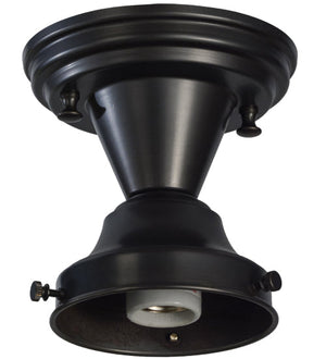 Meyda 5" Wide Revival Schoolhouse Semi-Flushmount Hardware '104070