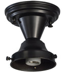 Meyda 5" Wide Revival Schoolhouse Semi-Flushmount Hardware '104070