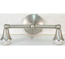 Meyda 14"W Cone Cap 2 LT Wall Sconce Hardware '104895
