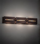 Meyda 36" Wide Moss Creek Stepping Stone 3 Light Vanity Light '106315