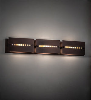 Meyda 36" Wide Moss Creek Stepping Stone 3 Light Vanity Light '106315