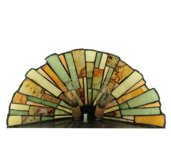 Meyda 13"W Delta Jadestone Wall Sconce '106732