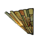 Meyda 13"W Delta Jadestone Wall Sconce '106732