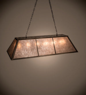 Meyda 48" Long Tri-Panel Oblong Pendant '106959