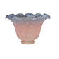 Meyda 6"W Fluted Bell Pink and Blue Shade '10731