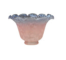 Meyda 6"W Fluted Bell Pink and Blue Shade '10731