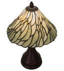 Meyda 18" High Willow Jadestone Table Lamp - 107365
