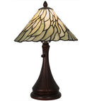 Meyda 18" High Willow Jadestone Table Lamp - 107365
