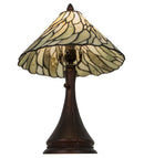 Meyda 18" High Willow Jadestone Table Lamp - 107365