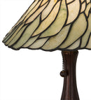 Meyda 18" High Willow Jadestone Table Lamp - 107365