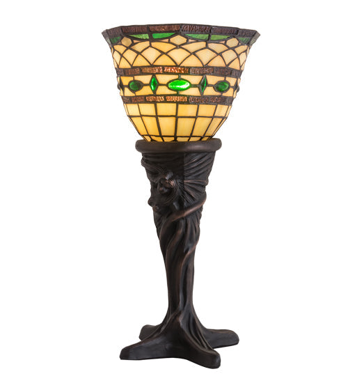 Meyda 14"H Tiffany Roman Mini Lamp '108936