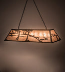 Meyda 60" Long Golf Oblong Pendant 111946