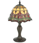 Meyda 13.5" High Colonial Tulip Accent Lamp 112093