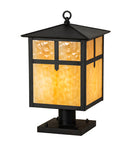 Meyda 12" Square Seneca Cross Mission Post Mount '113010