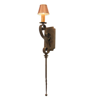 Meyda 6" Wide Cipriana 1 Light Wall Sconce 115703