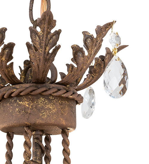 Meyda 18" Wide Antonia 4 Light Chandelier- 115834