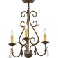 Meyda 18" Wide French Elegance 3 Light Chandelier- 115925