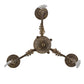 Meyda 18" Wide French Elegance 3 Light Chandelier- 115925