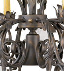 Meyda 26"w New Country French 9 Lt Chandelier- 116318