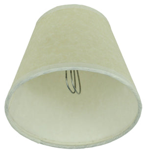 Meyda  5"W X 4"H Aged Celadon Beige Parchment Shade '116558