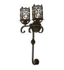 Meyda 16" Wide Oskar 2 Light Wall Sconce 116691